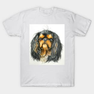 King Charles Spaniel Portrait T-Shirt